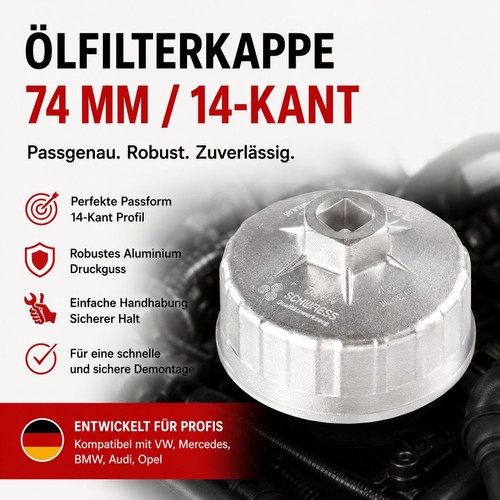 Ölfilterkappe